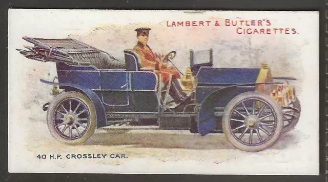 Lambert & Butler-Motors 1908-#13-Crossley Auto