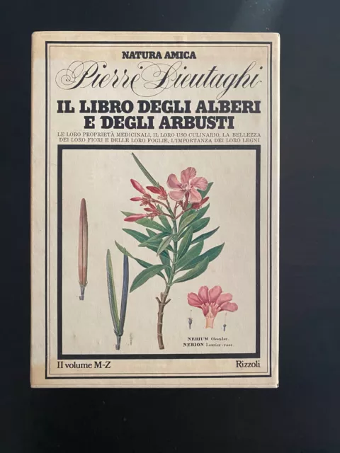 "Il Libro Degli Alberi E Degli Arbusti", Pierre Lieutaghi, Rizzoli, 1975