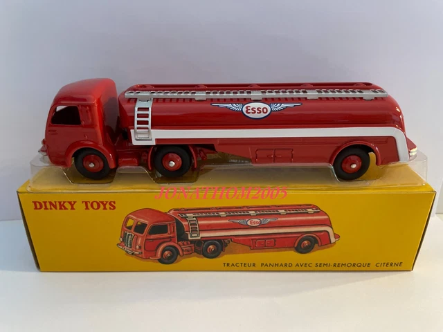 Dinky Toys 32C Tracteur Panhard + Citerne – 1958 – Repeint – France