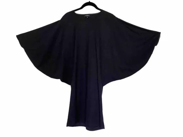 La Perla Collezione Navy Wool Batwing Mini Dress Size 40 US 6/8
