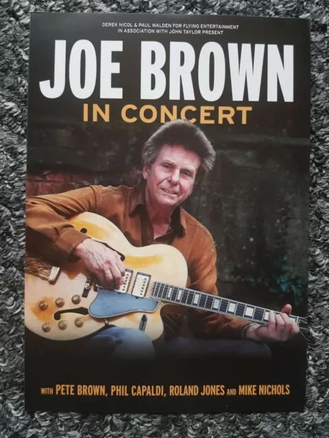 Joe Brown - In Concert Tour FLYER
