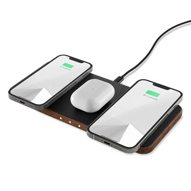 WOODCESSORIES MULTIPAD 3IN1 Induktive Ladestation NEW