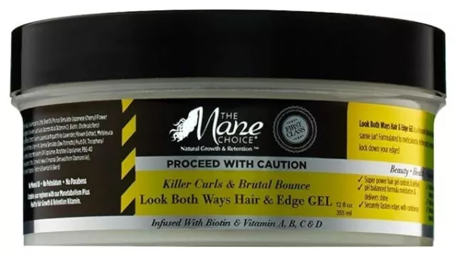 The Mane Proceed w Caution Killer Curls & Brutal Bounce Gel 12oz NEW