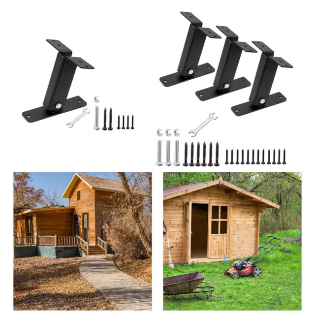 Adjustable Roof Support Brackets for Outdoor Structures