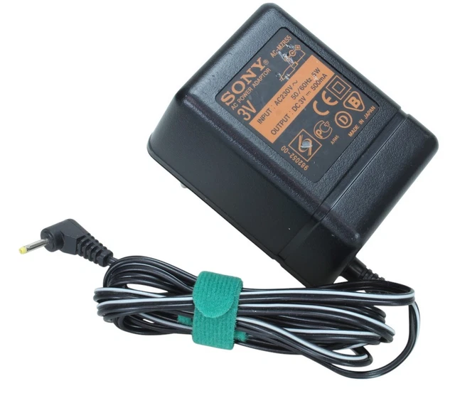 Adaptateur Secteur Sony AC-E455F 4.5V Pour Walkman / Minidisc - Prise Euro - Occasion