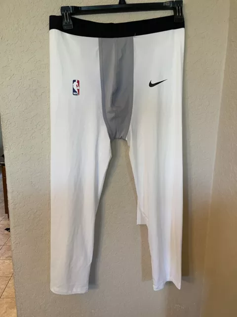 https://www.picclickimg.com/r4wAAOSw8GZhgeQe/Nike-Pro-NBA-3-4-Compression-Pants-Tights-White-Gray.webp