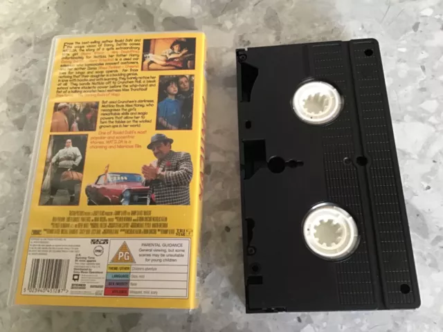 MATILDA VHS VIDEO Tape 1996 Roald Dahl $3.74 - PicClick