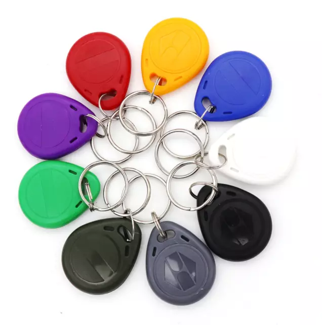 🔥5/10/20/50/100/500 - 125Khz RFID Proximity ID Card Token Tags Key Fobs Keyfobs