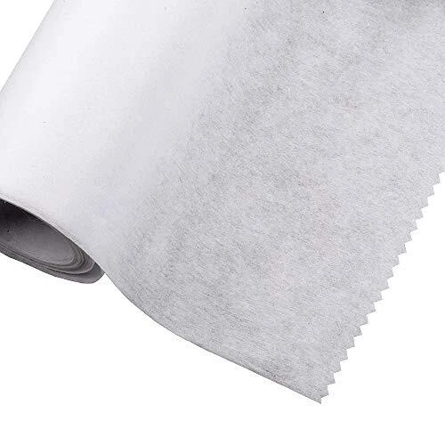 The Bead Shop Tissu d'entoilage thermocollant et fusible - Poids Moyen, Largeur