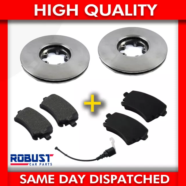 For Ford Transit Mk6 2.4 Rwd Front Brake Pads + Discs 1738815 (2000-2006)