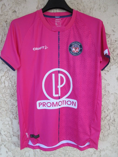 Maillot TFC Toulouse 2017 Joma Domicile, Signé ! - Violet, XL, Collection