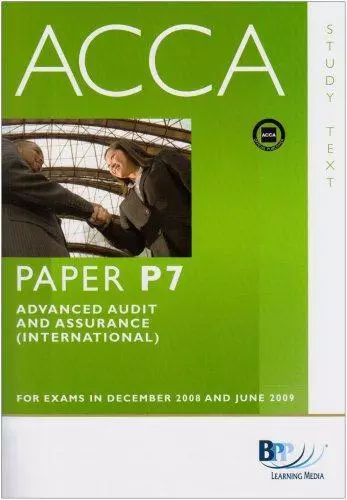ACCA - P7 Advanced Audit and Assurance (INT): Text
