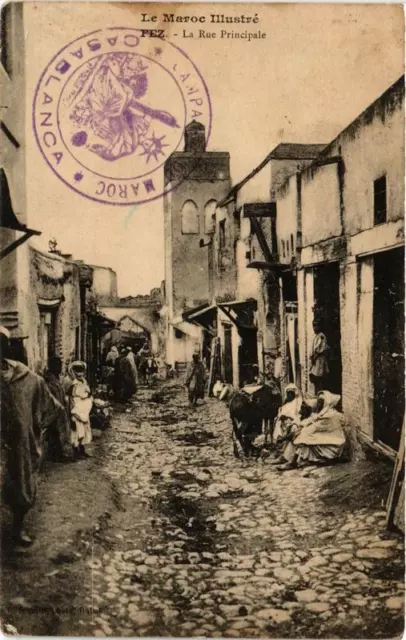 CPA AK FEZ - La Rue Principale MOROC (669094)