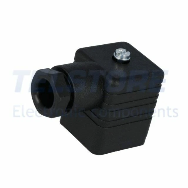 1pcs  931965100 GDM 2009 SCHWARZ Connettore per valvola spina formato A 18mm fem