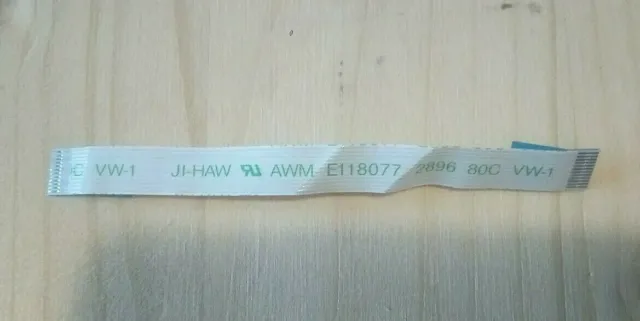 Nappe JI-HAW // AWM E118077 2896 80C VW-1 / 12 pins / 74mm x 6.5mm / Non Inversé