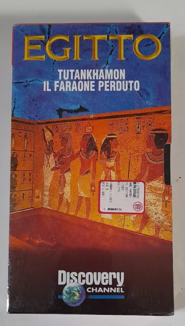 VHS  EGITTO  Tutankhamon il faraone perduto 1997 FABBRI VIDEO