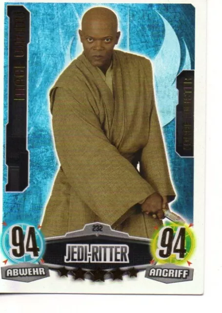 Force Attax Star Wars Serie 1 Mace Windu Force Meister Topps