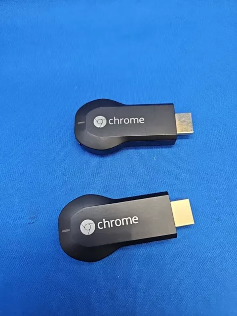 Lot of 2 Google Chromecast (1st Generation) Streaming Media Player H2G2-42 | C1
