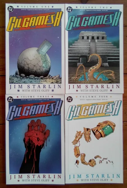 Gilgamesh Ii 1-4, Prestige Format, Dc Comics, 1989, Vf+