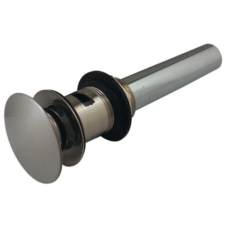 KINGSTON BRASS EV6008 Brass, Bathroom Sink Drain, Push Pop-Up Drain