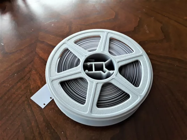 1 NUEVO 16mm KODAK MOVIE LÍDER 100' (SONIDO) BLANCO (ACETATO) en NUEVO carrete de película 2