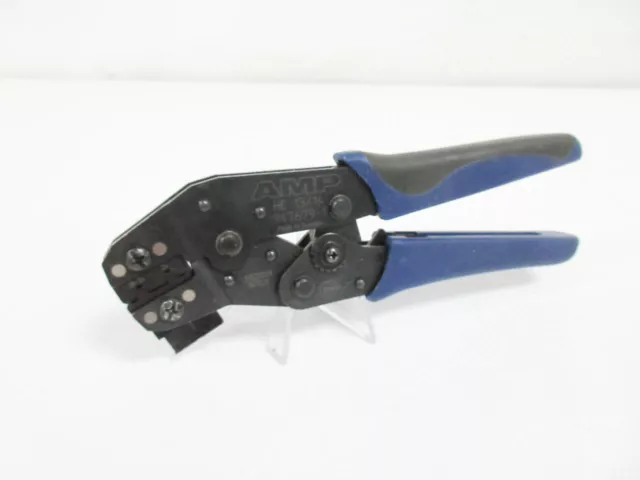 Amp 947679-1 He 13/14 Crimp-On & Snap-In Contacts Hand Crimp Tool ~ Tyco