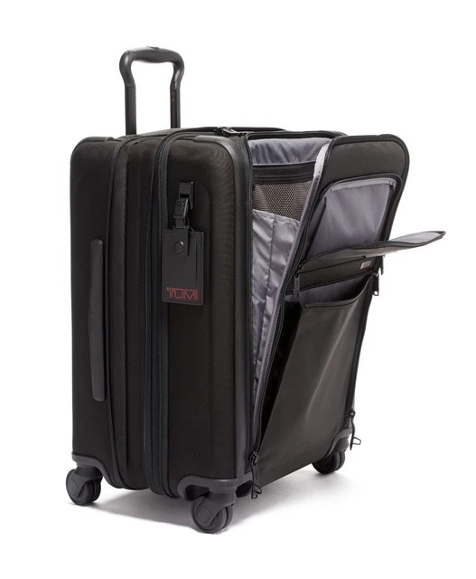 Tumi Alpha 3 Continental Expandable 4 Wheeled Carry-On Black 117162-1041 - $975 11
