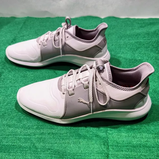 PUMA IGNITE FASTEN8 Golf Shoes Spikeless White Men's Size 8 Waterproof ...