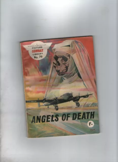 A Micron Publication Picture Combat Library - No. 79 Angels Of Death 1/- 1960's