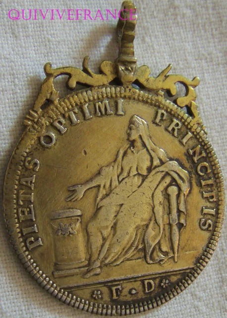 MED14379 - Venedig Osella 1783 Anno V Paolo Ranier Silber Vergoldet