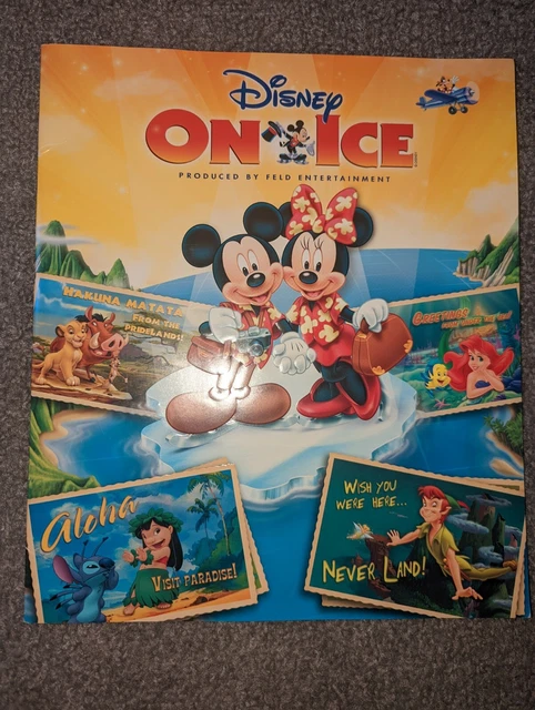 MICKEY MINNIE MAGICAL Journey Disney On Ice Feld Entertainment Souvenir ...