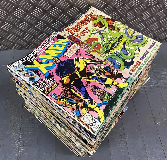 248 Marvel Bronze Age Comic Lot, Spider-Man, X-Men, Thor, Hulk, Ff, Plus More!!!