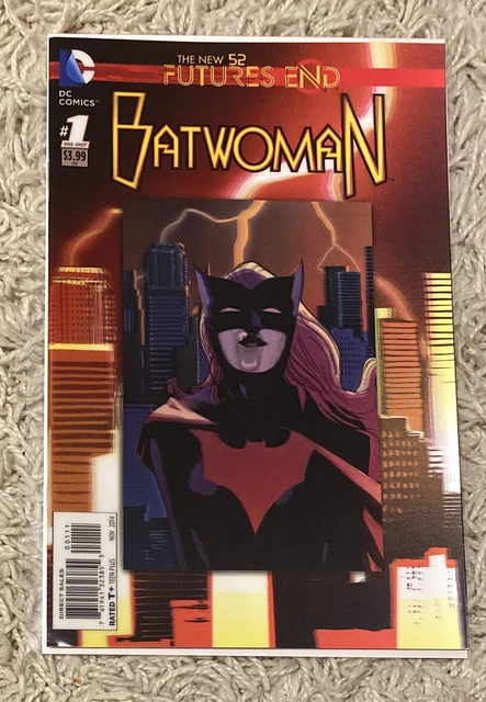 Batwoman Futures End #1 2014 DC Comics  Lenticular Cover Sent In A Cboard Mailer