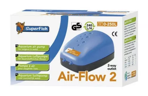 Superfish Air Flow Air Pompe Aquarium Poisson Jardinage Model-Mini / 1 GB Prise