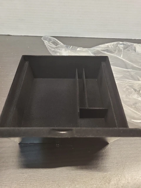 Drawer Desk Car Organizer Black Velvet Inside Read Description