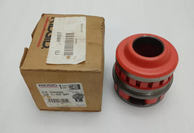 RIDGID 37405 12-R 3.2cm Npt Alliage Rh Enfileur Die Tête Assemblage Complet