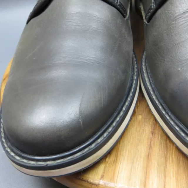 PIKOLINOS BERNA MENS Shoes 8.5 Gray Leather Oxfords Plain Toe Lace Up ...