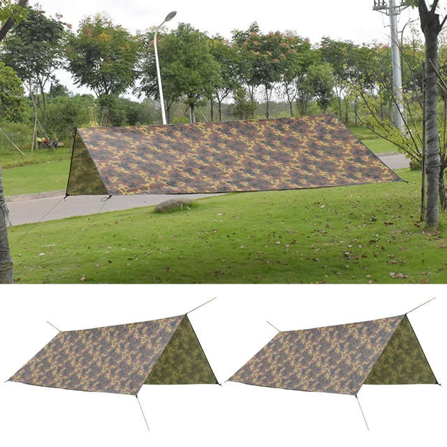 AWNING WATERPROOF TARP Tent Shade Ultralight Garden Canopy Sunshade