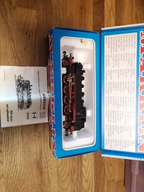 Märklin H0 3096 Dampflok BR 86 173 DB  Telex Kupplung