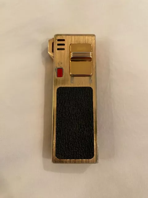 Vintage Colibri Gold Tone Lighter Made in Korea