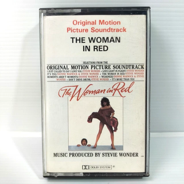 The Woman in Red Motion Picture Soundtrack Audio Cassette Pre-Owned Vintage 1984