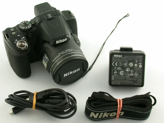 Nikon Coolpix P 520 P520 42x wide zoom ED VR 8cm macro Display schwenkbar tilt