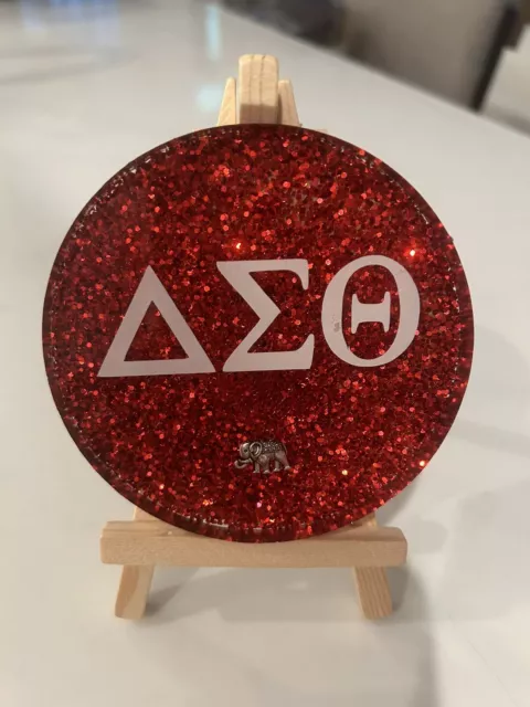 Delta Sigma Theta Inspired Coaster