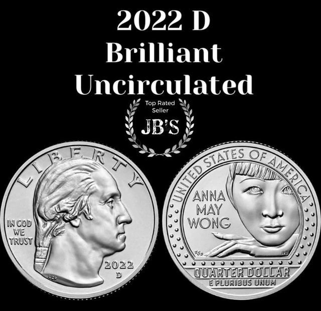 2022 D Anna May Wong Quarter FOR SALE! PicClick UK