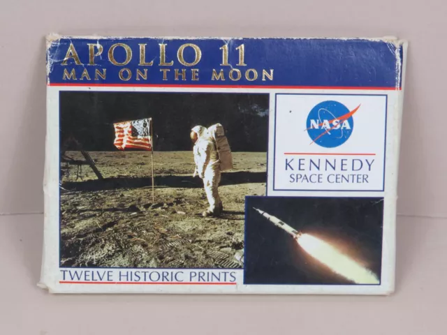 Apollo 11 Man on the Moon Nasa Kennedy Space Center 12 Historic Prints