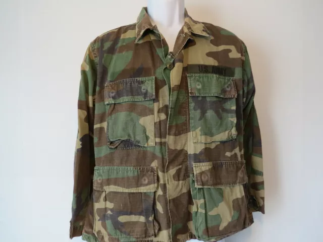 US ARMY CAMO JACKET Men's Camouflage Jacket SMALL United States Short xxs