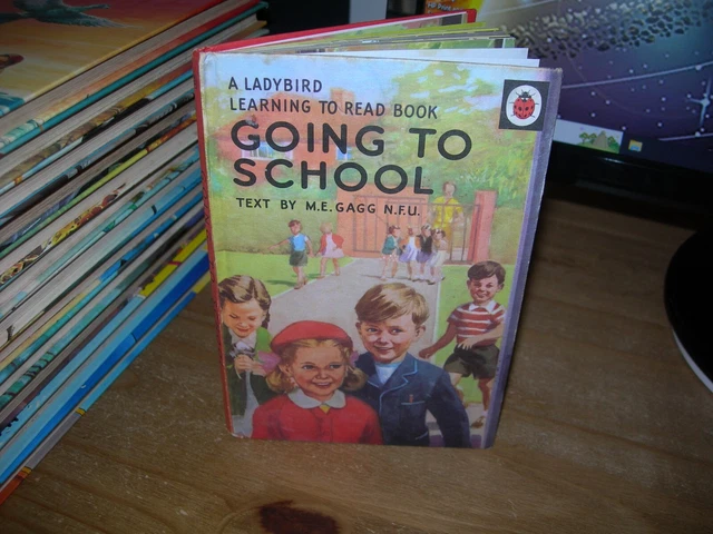 LADYBIRD BOOK GOING To School Learning to Read Book - Series 563 - Good ...