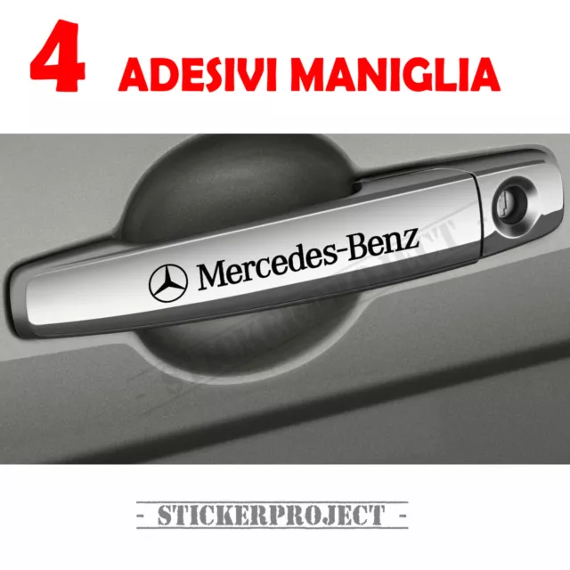 Mercedes Benz Adesivi MANIGLIA stickers X4 door handle