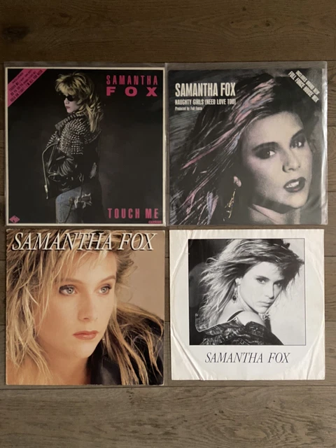 Samantha Fox Lot de 3 vinyles originaux (2 albums LP & 1 maxi) 3 vinyls bundle