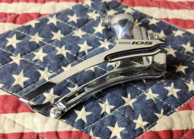 Shimano 105 FD-5600 Double Braze On Front Derailleur